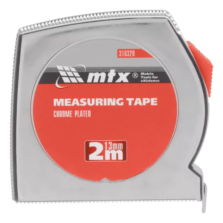 Рулетка Matrix Chrom, 2 м x 13 мм, хромированный корпус, 310329 купить в Тобольске