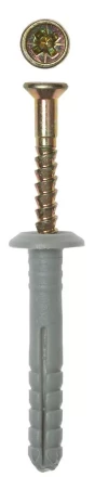 Дюбель-гвоздь ЗУБР полипропиленовый, грибовидный бортик, 6 x 80 мм, 5 шт 4-301356-06-080 купить в Тобольске
