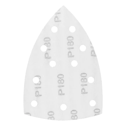 Треугольник абразивный на ворc. подложке под &quot;липучку&quot;, перф., P 180, 150х150х100 мм, 5 шт. Denzel 738647 купить в Тобольске