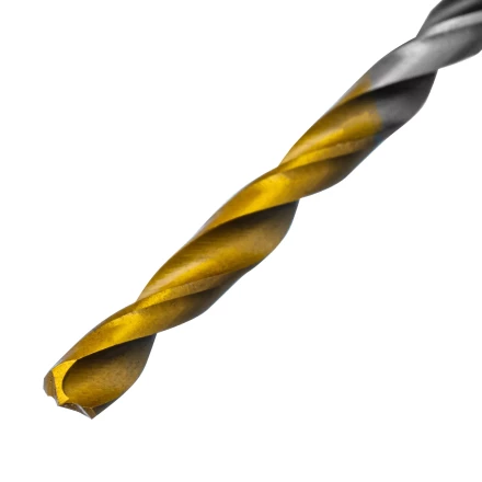 Сверло спиральное по металлу 3,2 x 65мм, Р6М5, Golden Tip, многогранная заточка, 2шт. Denzel 718269 купить в Тобольске