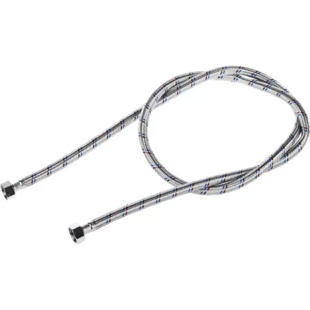 Подводка гибкая ЗУБР для воды, оплетка из нержавеющей стали, г/г 1/2&quot; - 1,5м 51005-G/G-150 купить в Тобольске