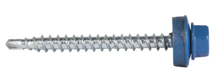 Саморезы ЗУБР окраш., RAL 5009 небесно-голуб., для крепл. кров. матер. к дерев. обреш., 4.8x50мм, 250шт 4-300315-48-050-5009 купить в Тобольске