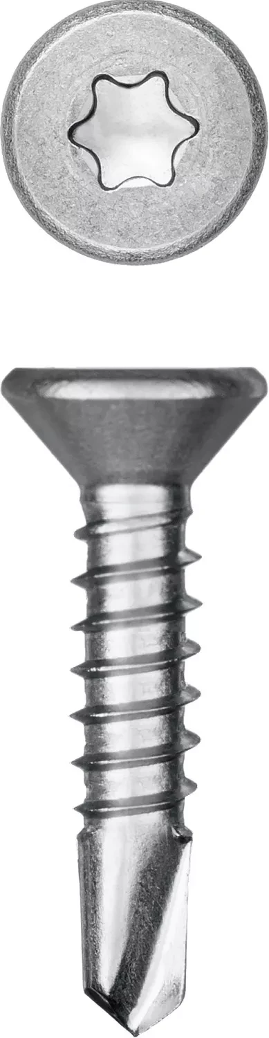 Нержавеющие саморезы DS-C с потайной головкой, коробка 300932-35-016