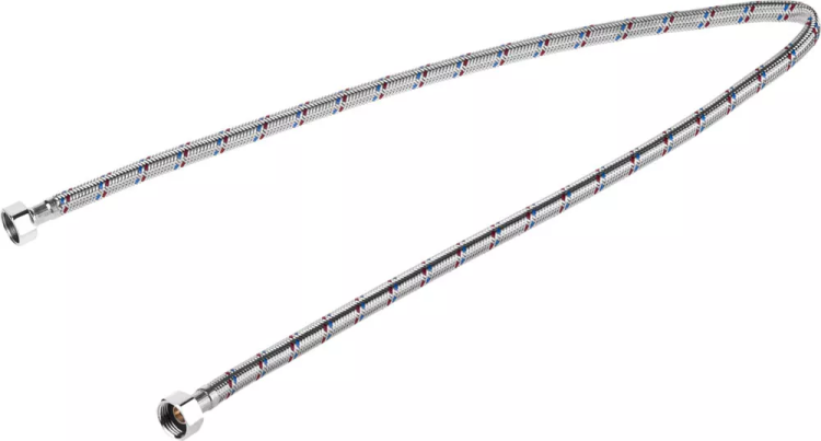 Подводка гибкая STAYER для воды, оплетка из нержавеющей стали, г/г 1/2" - 1м 51015-G/G-100 купить в Тобольске