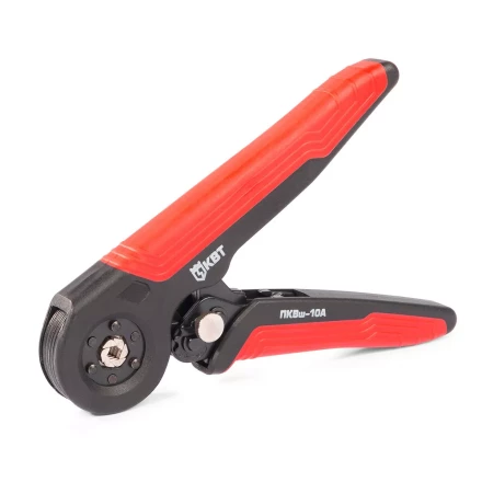 Пресс-клещи КВТ ПКВш-10А для опрессовки втулочных наконечников до 10 мм (101398) купить в Тобольске