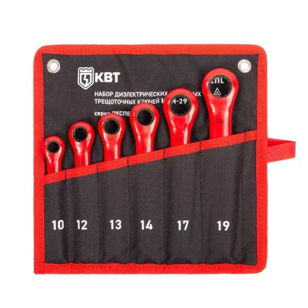 Трещотка диэлектрическая динамометрическая КВТ 3/8&quot; (87296) купить в Тобольске