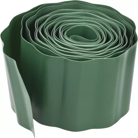 Лента бордюрная Grinda, цвет зеленый, 15см х 9 м 422245-15 купить в Тобольске