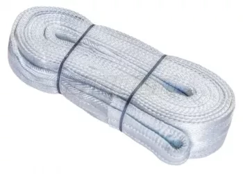 Ремень буксировочный  2т SF 2. L= 5.0 м 35 мм в 1 слой с двумя петлями купить в Тобольске