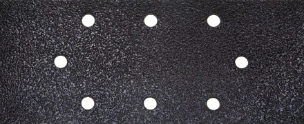 Лист шлиф. универсал. URAGAN &quot;Оптимален для мягких пород дерева&quot; 8 отверстий по линии, для ПШМ, P60, 93х230мм, 50шт 907-21102-060-50 купить в Тобольске