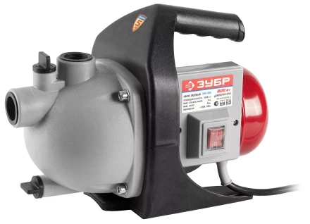 Насос ЗУБР поверхностный, 55л/мин, напор 40м, 800Вт ЗНС-800 купить в Тобольске