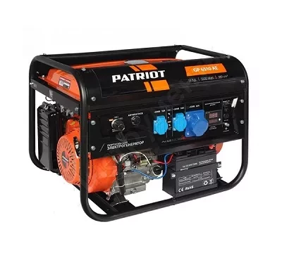 Бензогенератор Patriot GP-6510 AE купить в Тобольске