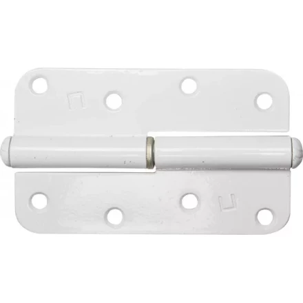 Петля накладная стальная &quot;ПН-110&quot;, цвет белый, правая, 110мм 37651-110R купить в Тобольске