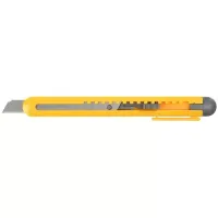 Нож STAYER "STANDARD" с выдвижным сегментированным лезвием, пластмас., 9мм 0901