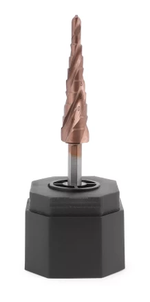 Ступенчатое сверло MESSER HSS CO 4-12х9 с кобальтовым покрытием и тремя спиральными канавками. купить в Тобольске