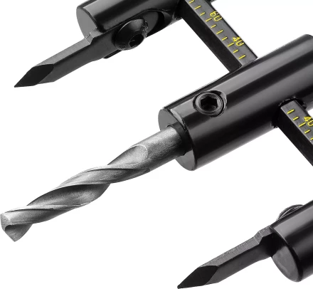 Сверло регулируемое, STAYER Profi 2944-200, двухрезцовое, по дереву, &quot;Балеринка&quot;, d=40-200мм 2944-200 купить в Тобольске