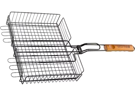 Решетка гриль 250х310х65 мм объемная антипригарная PALISAD Camping 69552 купить в Тобольске