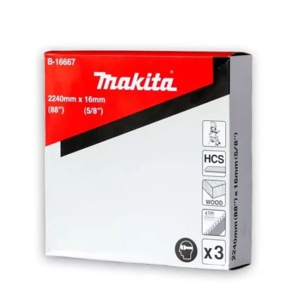 Набор полотен Makita B-16667 для ленточной пилы купить в Тобольске