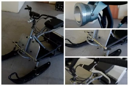 Лыжный модуль к мотобуксировщику Стем Север купить в Тобольске