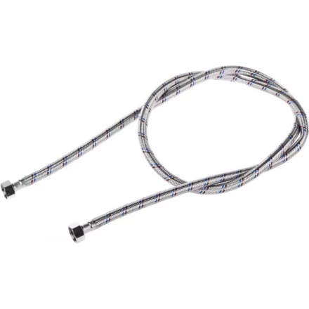 Подводка гибкая STAYER для воды, оплетка из нержавеющей стали, г/г 1/2&quot; - 1,5м 51015-G/G-150 купить в Тобольске