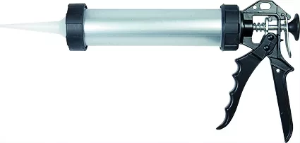 Пистолет для герметика 400 мл &quot;закрытый&quot; алюминиевый корпус круглый шток 8 мм  SPARTA 886475 купить в Тобольске
