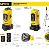Нивелир лазерный линейный SLL-2, STAYER 34960-H2, штатив, кейс, 10м, точн. +/-0,5 мм/м 34960-H2 купить в Тобольске