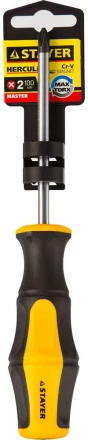 Отвертка STAYER &quot;MASTER&quot; &quot;HERCULES&quot;, Сr-V, противоскользящая рукоятка, PH2x100мм 25052-2-10_z02 купить в Тобольске