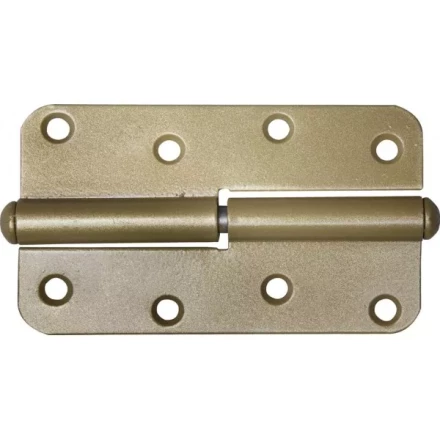 Петля накладная стальная &quot;ПН-110&quot;, цвет бронзовый металлик, правая, 110мм 37655-110R купить в Тобольске