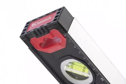 Уровень алюминиевый усиленный 800 мм MATRIX 2 компонентные рукоятки артикул 34362 купить в Тобольске