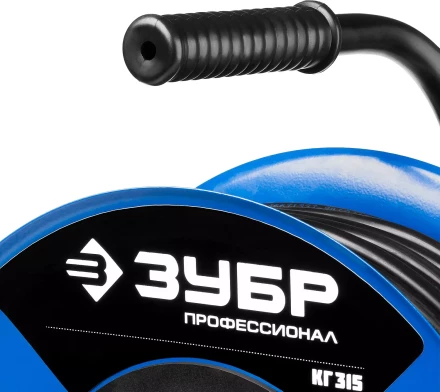 Удлинитель на катушке &quot;КГ 315&quot;, 30 м, 3700 Вт, 4 гнезда, IP44, КГ 3х1,5 кв мм, ЗУБР 55080-30 купить в Тобольске