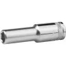 Торцовая головка KRAFTOOL "INDUSTRIE QUALITAT", удлиненная, Cr-V, FLANK, хромосатинированная, 1/2", 11 мм 27807-11_z01 купить в Тобольске