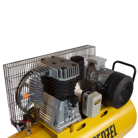 Компрессор воздушный, ременный привод BCI5500-T/270, 5.5 кВт, 270 литров, 850 л/мин Denzel 58129 купить в Тобольске