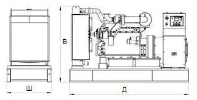 Дизельная электростанция Исток АД16С-Т400-РМ12 купить в Тобольске
