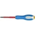 ЗУБР &quot;ПРОФИ ЭЛЕКТРИК&quot;. Отвертка Cr-V, трехкомпонент рукоятка, высоковольтная до ~1000В, PH №1, 80 мм 25262-1-080 купить в Тобольске