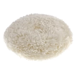 Насадка полировальная "под липучку" 125 мм плетеная шерстяная нить MATRIX 75957