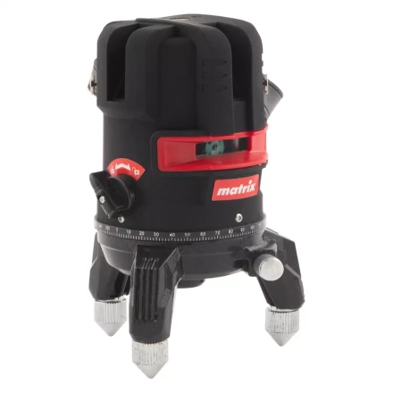 Лазерный уровень ML 06 Green, 30 м, 520 нм, аккумулятор Li 2800 мАч, резьба 5/8&quot; Matrix 35067 купить в Тобольске