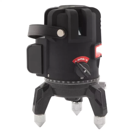 Лазерный уровень ML 06 Green, 30 м, 520 нм, аккумулятор Li 2800 мАч, резьба 5/8&quot; Matrix 35067 купить в Тобольске