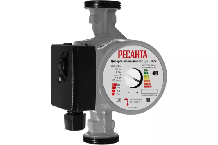 Циркуляционный насос Ресанта ЦРН-25/4 77/7/1 купить в Тобольске