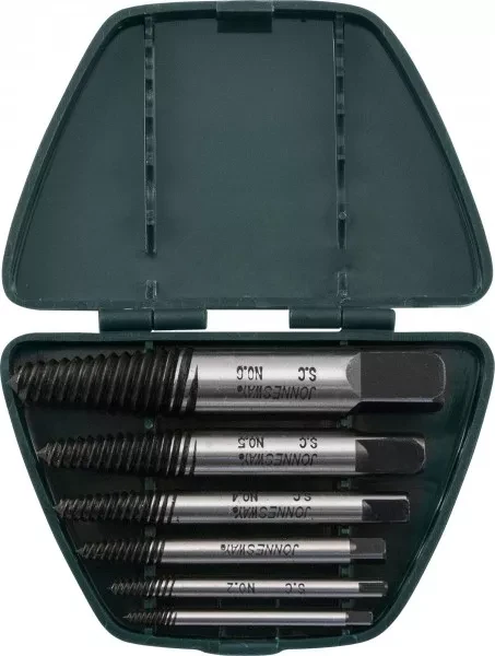 Комплект экстракторов съемник шпилек 1/8"- 3/4" 6 предметов  AG 010048  Jonnesway 47023 купить в Тобольске