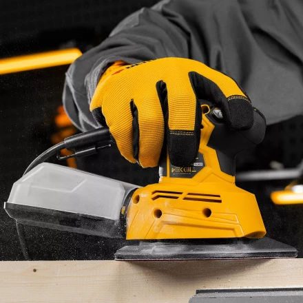 Треугольник абразивный на ворc. подложке под &quot;липучку&quot;, перф., P 600, 150х150х100 мм, 5 шт. Denzel 738697 купить в Тобольске