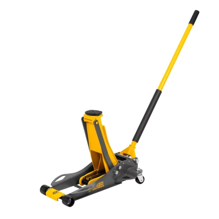 Домкрат гидравлический подкатной Denzel 51250, 3 т, 75-500 мм, быстрый подъем, низкий подхват, проф. купить в Тобольске