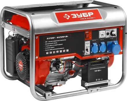 Генератор бензиновый ЗЭСБ-6200-Э серия МАСТЕР купить в Тобольске