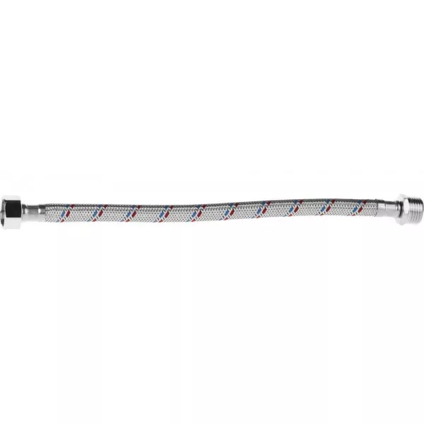 Подводка гибкая STAYER для воды, оплетка из нержавеющей стали, г/ш 1/2" - 0,3м 51015-G/S-030 купить в Тобольске
