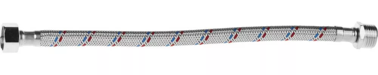 Подводка гибкая STAYER для воды, оплетка из нержавеющей стали, г/ш 1/2" - 0,3м 51015-G/S-030 купить в Тобольске