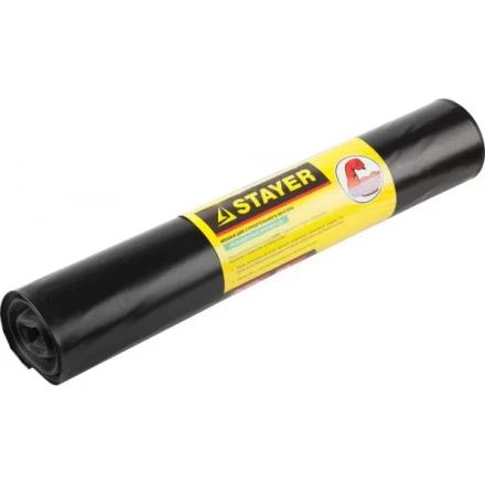 Мешки для строительного мусора STAYER &quot;Comfort&quot;, особопрочные, черные, 240л, 10шт 39157-240 купить в Тобольске