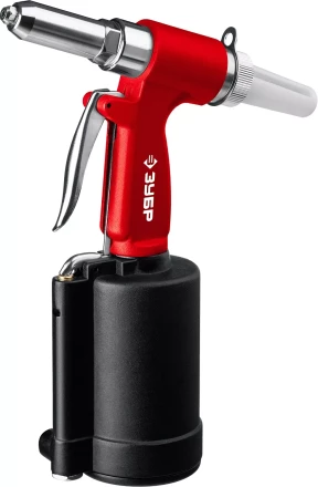 ЗУБР ПЗ-48, 2.4 - 4.8 мм, цельнометаллический корпус, пневматический заклепочник (31283) купить в Тобольске