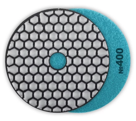 ЗУБР 100 мм, №400, сухое шлифование, алмазный гибкий шлифовальный круг АГШК, Профессионал (29868-400) купить в Тобольске