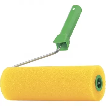 Валик &quot;СТРУКТУРНЫЙ&quot; поролоновый с ручкой, &quot;гладкий&quot;, 240 мм СИБРТЕХ 80234 купить в Тобольске