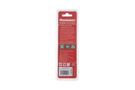 Сверло по металлу HAMMER Ф3х61мм (DR CO 3,00мм*61мм) купить в Тобольске