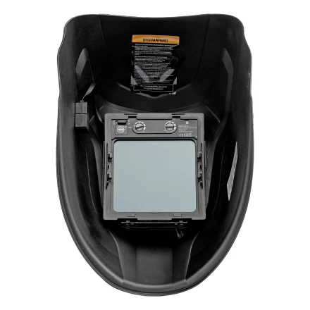 Щиток защитный лицевой (маска сварщика) F10, см. окно 100х96, Real Color, DIN 4-8/9-13// Denzel 89719 купить в Тобольске