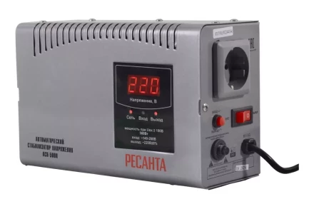 Стабилизатор напряжения Ресанта АСН-500 Н 63/6/63 купить в Тобольске